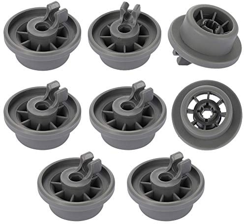 Yorgewd 8-Pack Dishwasher Lower Rack Wheel Replacement 165314 Fit for Bosch Kenmore & Neff Siemens Dishwashers