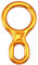 SOB 35KN Abseilachter Abseilgerät Klettern 8 Descender Absackene Rappel Felsen Aluminium Magnesium Legierung Absteigende Sichernde Ausrüstung für Seildurchmesser 8-13 mm