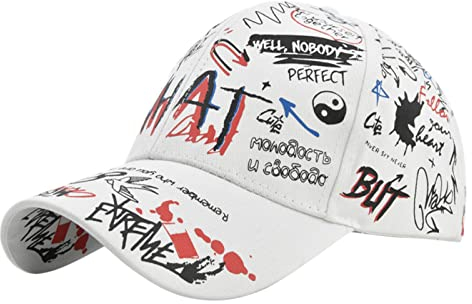 MNRIUOCII Männer und Frauen Casual Regular Jugend Retro Letters Bunte High Street Cap Baseball Cap Angebote Herren