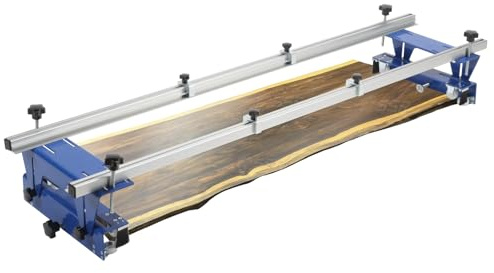 ONECHOI Router Sled, 64 Inches, Trimming Planing Machine for Woodworking for Slabs, XYZ Axis Adjustable, Slab Flattening Jig w/Adjustable Knob, Slab Flattening Mil, Great for Home Improvement Projects