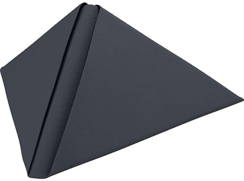 540 Dunilin®-Servietten 40 x 40 cm Schwarz