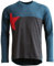 Zimtstern Herren Bulletz Radtrikot, Pirate black-gun metal, S