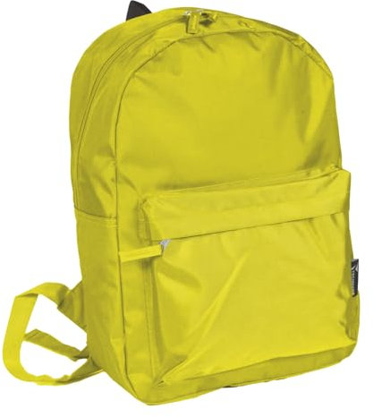 TECHMADE Sac à dos classique style sac à dos unisexe – sac à dos de voyage – sac à dos pour ordinateur – sac à dos de travail, Vert lime, Taille Unique