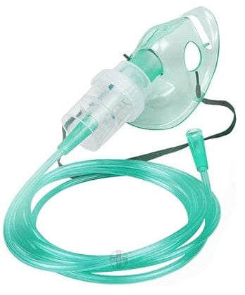 ALL4US® Kit ricambi per aerosol per adulti + kit aerosol bambini composti da maschera, ampolla, fascia elastica, tubo per inalazione, filtro ed accessori per nebulizzatore.