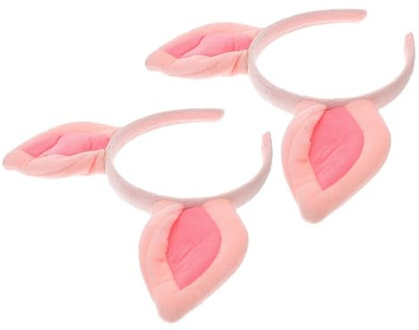NIYANGLE 2Pièces Bandeaux Oreilles De Accessoires De Fête Pour Cosplay Et Mode