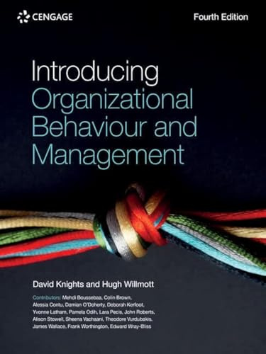 Introducing Organizational Behaviour and Management