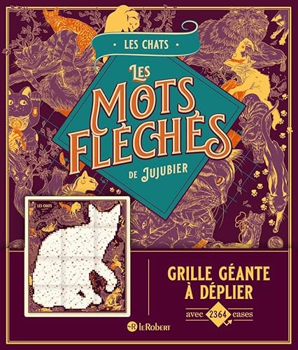 Les chats - Les mots fléchés de Jujubier - Grille géante