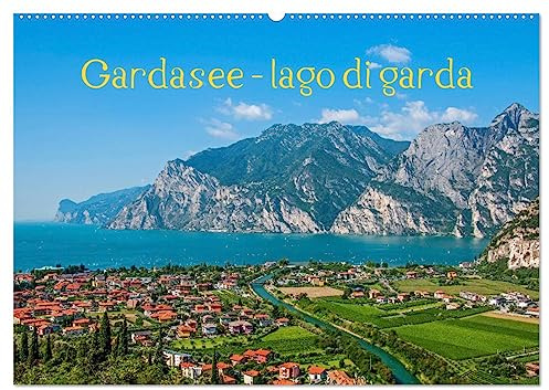 Gardasee - lago di Garda by Sascha Ferrari (Wandkalender 2026 DIN A2 quer), CALVENDO Monatskalender: Kalender mit eindrucksvollen Bildern vom Gardasee (CALVENDO Orte)