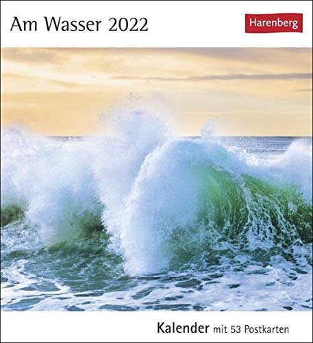 Am Wasser Kalender 2022: Kalender mit 53 Postkarten