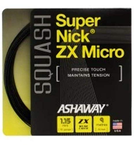 ASHAWAY SuperNick ZX - Set di corde per squash