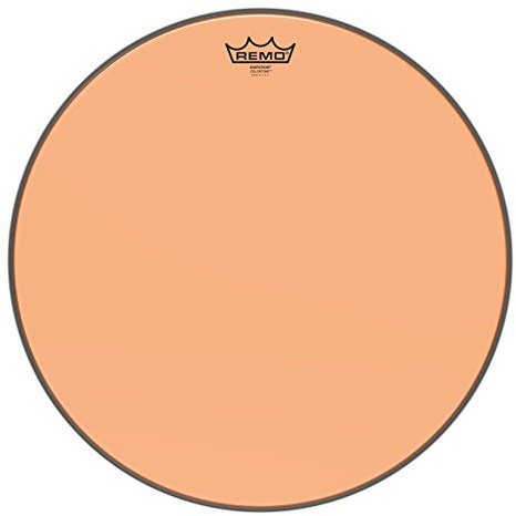 Remo Schlagzeugfell Colortone Emperor Clear Orange – 18 – BE-0318-CT-OG