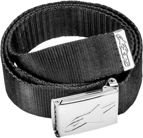 Alpinestars, Ageless Web, Gürtel, Schwarz/Chrom, Os, Mann