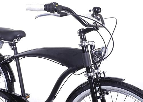 Fahrrad Lenker XXL breiter City Beach Cruiser Bügel 25,4 mm schwarz Handlebar B-Ware