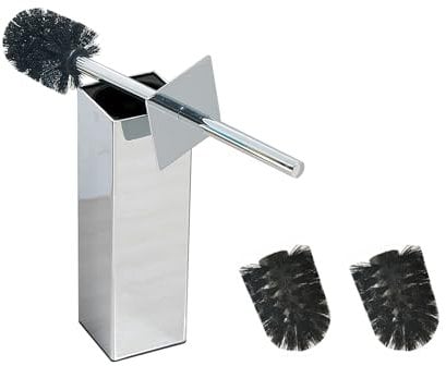 BGL Stainless Steel Material Stand Toilet Brush Holder For Bathroom And Hotel (chrome)