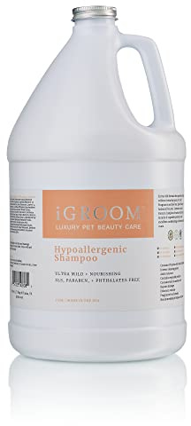 iGroom Ultra-Mild & Nourishing Hypoallergenic Pet Shampoo, 3.8L