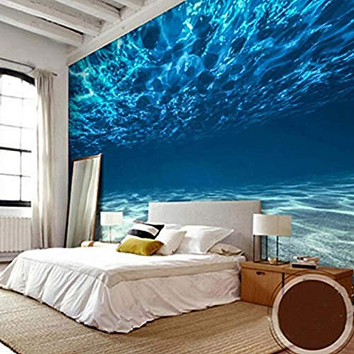 Carta Da Parati Fotografica 3D Paesaggio Di Mare Profondo Grande Murale Decorazione Della Parete Soggiorno Carta Da Parati Fotomurali Moderna Cucina Colla Camera Da Letto-400cm×280cm