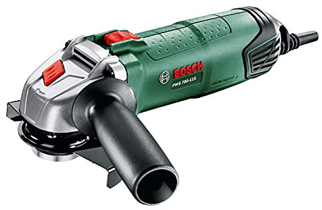 Bosch Home and Garden Angle Grinder PWS 700-115 (701 W, disc Diameter: 115 mm, in Carton Packaging)