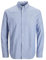 JACK & JONES Herren Jprblubrook Oxford Shirt L/S Noos Hemd, Cashmere Blue, L EU