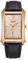 BERNY Orologi da uomo casual al quarzo cassa in acciaio inossidabile con cinturino in pelle rettangolare orologi da uomo (nero, bianco, grigio, oro rosa)