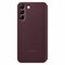Samsung Official S22+ Smart Clear View Cover Burgundy