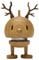 Hoptimist - Reindeer, Rentier - Small Bumble - Oak - Handmade - Höhe 9,5 cm, Durchm. 5 cm