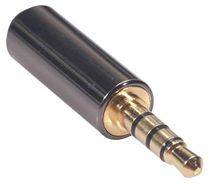 Leeadwaey OMTP auf CTIA Universal-Kopfhörer-Konverter-Adapter aus Legierung