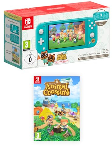 Nintendo Switch Lite Animal Crossing: New Horizons Timmy & Tommy Aloha Edition Console de Jeux Portables 14 cm (5.5)