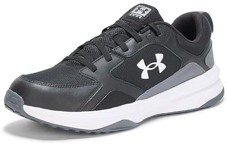 Under Armour Men's Ua Charged Edge Cross Trainer, Black Castlerock White, 42.5 EU