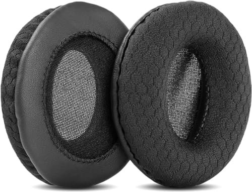 HA-NC250 Ear Pads Ear Cushions Earpads Pillow Replacement Compatible with JVC HA NC250 HA-NC260 HA NC260 Headphones Fabric Black