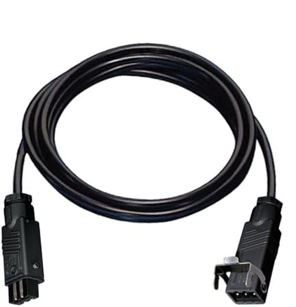 Hirschmann Rollladen Motor Anschluss Leitungspeitsche/Verlängerung m. Stecker und Kupplung Stak 3 n/Stas 3 N (1 Meter)