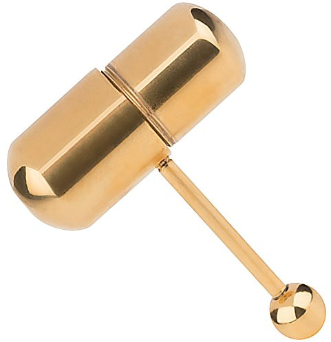 Piersando Piercing Zunge Intim Oral Ohr Tragus Zungenpiercing Ohrpiercing Stecker Stab Vibrierendes Fun Intim Barbell
