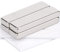 40x10x5mm Magnete Stark Groß, 4 Stück Neodym Magnete Starker Magnete Stark Magneten für Magnettafel Küchenschrank Rechteckige Büro Whiteboard Magnet Magnetplatten