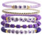 AITELEI Olivia - Juego de pulseras para mujeres y niñas, diseño de álbum GUTS/SOUR inspirado en conciertos, conjuntos de pulseras de cerámica suave, joyería hecha a mano, pulseras elásticas de la