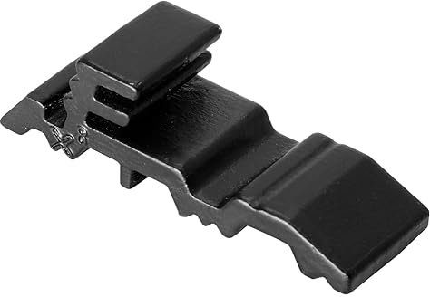 FUGO Distanzhalter für Rhombusprofile & -Zäune | 5/8 / 12 mm Sichtfuge | 200 Stück | Fassadenclip zur Befestigung von Sichtschutzzäunen (8 mm Sichtfuge)