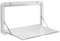 NIKSHI Wohnmobil-Klapptisch, Wohnwagen, Picknick, Klappbarer Außentisch, Externer Abschließbarer Wandtisch, Schwimmender Wandtisch für Wohnmobil-Anhänger RV External Dining Table,White-600 * 420MM