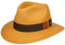STETSON Chapeau Panama Jettsburg Traveller Femme/Homme - Made in Ecuador d'été en Paille de Soleil Printemps-été Printemps Été - XL (60-61 cm) Jaune