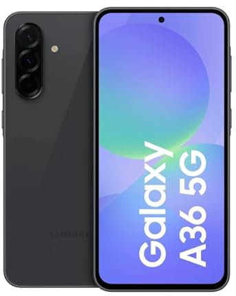 Samsung Galaxy A36 5G 6GB-128GB Negro (Awesome Black) Dual SIM SM-A366