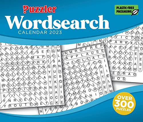 Word Search, Puzzler 2023 Calendar