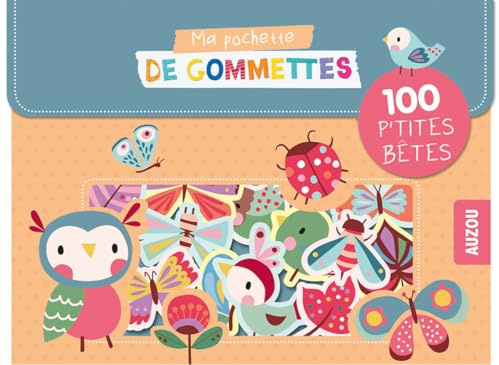 Ma pochette de gommettes les p'tites bêtes
