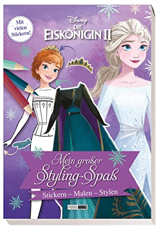 Disney Die Eiskönigin 2: Mein großer Styling-Spaß: Stickern, Malen, Stylen