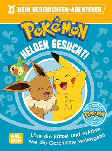 Pokémon Lesebuch: Mein Geschichten-Abenteuer: Helden gesucht!: Löse die Rätsel und erfahre, wie die Geschichte weitergeht!