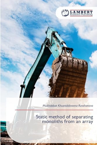 Static method of separating monoliths from an array: DE