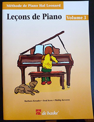 Piano Lessons Book 3 - French Edition: Hal Leonard Student Piano Library