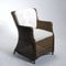Beauty.Scouts Outdoor Collar Edition DEST Gartensessel Honey Rattan braun beige Polyrattan inkl. Polster Gartenstuhl