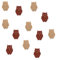 Zita's Creative Bastelfilz Figuren Set - Mini Eule. - Filz, Textilfilz, Streudeko