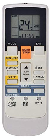 Mando a distancia de repuesto para mando a distancia de aire acondicionado Fujitsu