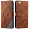 SONWO Case for iPhone 6S Plus/iPhone 6 Plus Case, Premium Leather Flip Wallet Case Magnetic Closure Card Slots Kickstand Phone Case for iPhone 6S Plus/iPhone 6 Plus, Brown