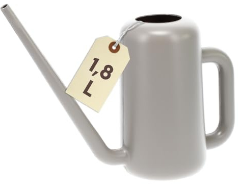 Gießkanne Zimmerpflanzen 1,8 L Gießkanne Klein Blumengießkanne für Zimmerpflanzen Mini Giesskanne mit Langem Auslauf Zimmergießkanne Kunststoff Moderne Pflanzenkanne