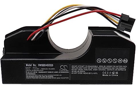 vhbw Batería Compatible con Cecotec Conga 1690 Pro, 3092, 3090, 3091 aspiradora (3000 mAh, 14,8 V, Li-Ion)