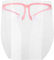 Ejoyous Gesichtsschutzvisier, Transparentes Vollgesichtsvisier, Widerstandsfähige -Gesichtsmaske Professioneller Abnehmbarer -Schutz-Gesichtsschutz für Tägliche Aktivitäten und(Rosa)